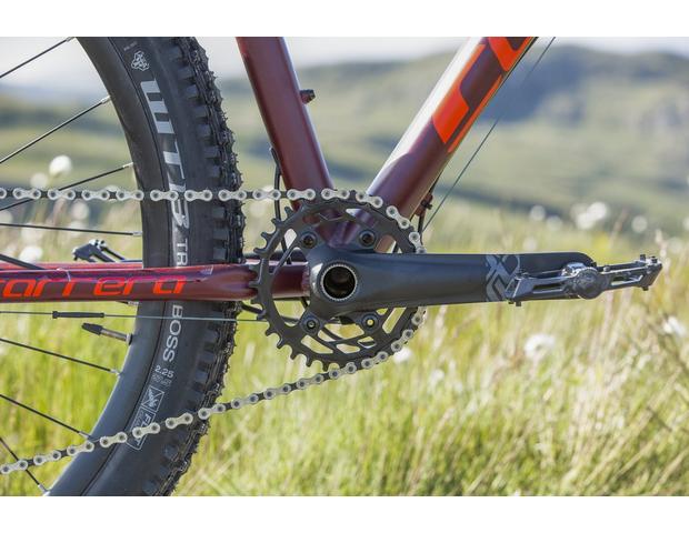 Carrera Fury Mens Mountain Bike - Red - S, M, L Frames | Halfords UK