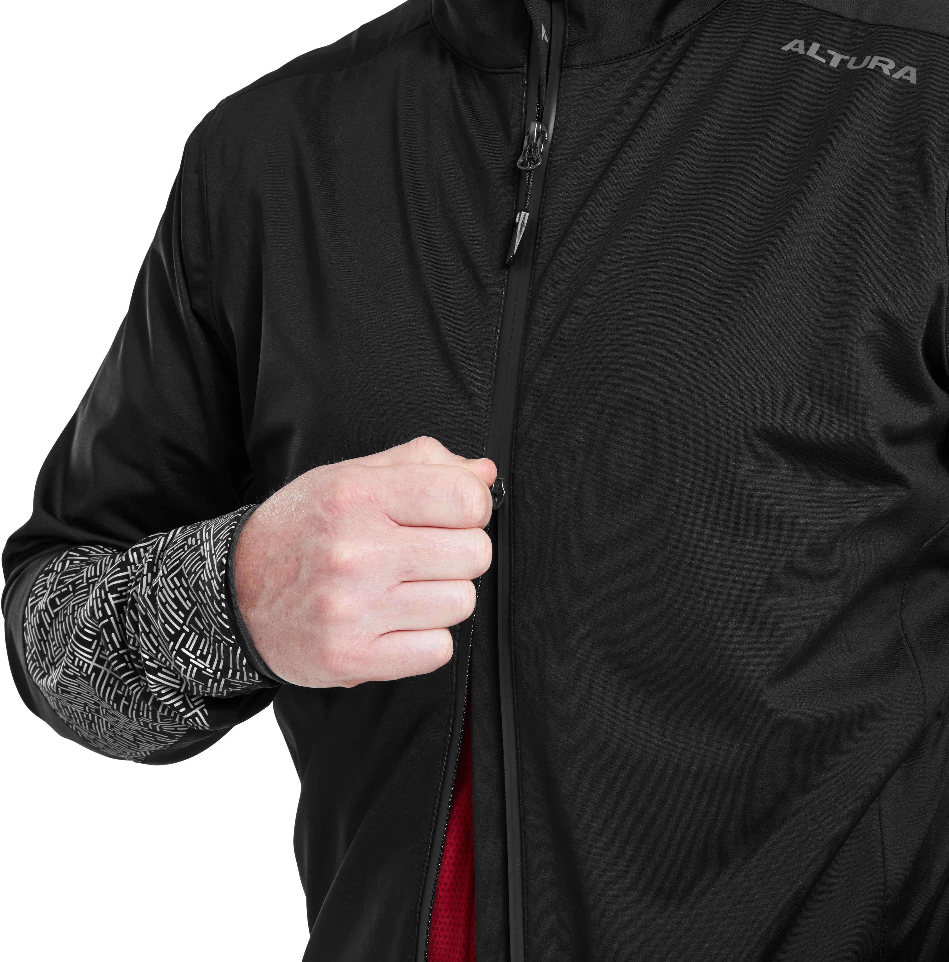 Altura Endurance Men's Softshell Waterproof Jacket, Black