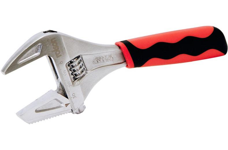 Rolson 200mm 2 in 1 Extra Wide Ad Wrench Rolson 200mm 2 in 1 Extra Wide Ad Wrench
