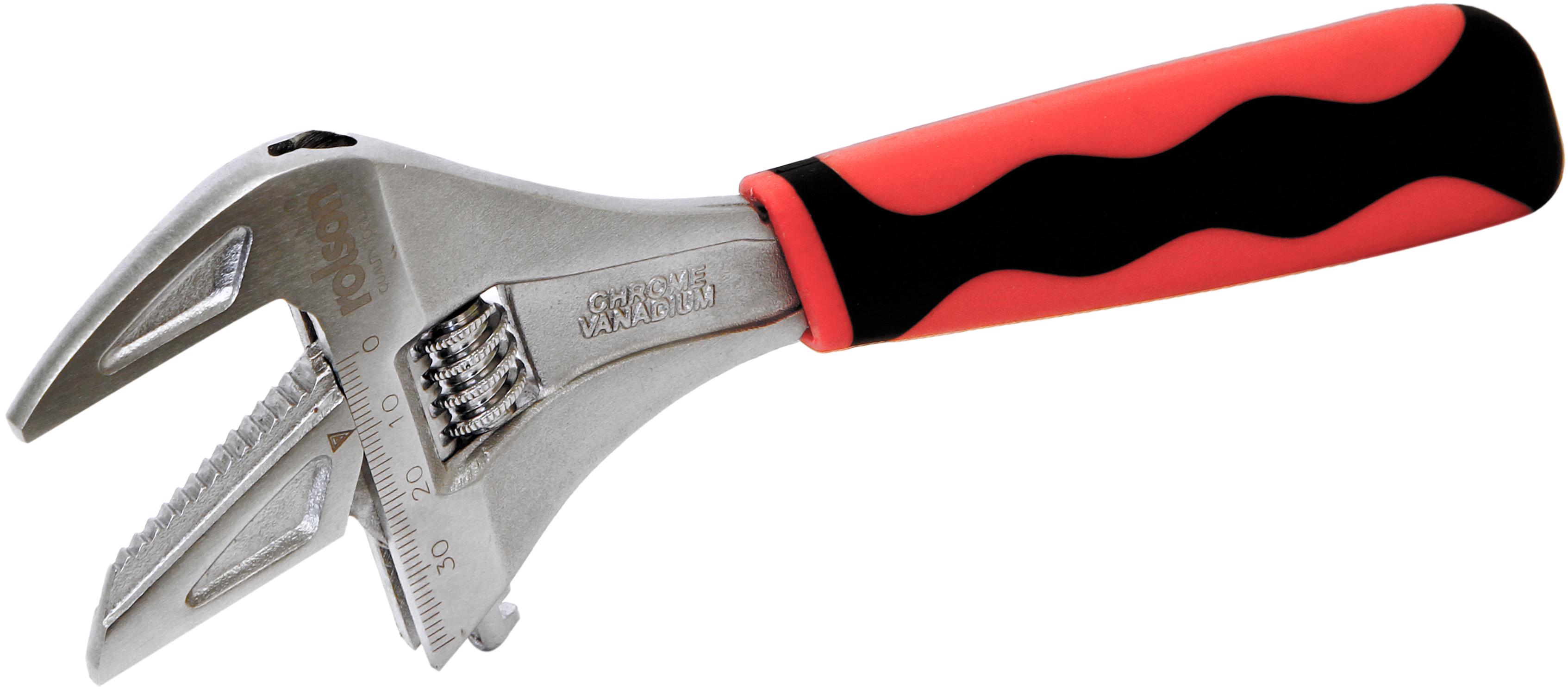 Rolson 200mm 2 in 1 Extra Wide Ad Wrench