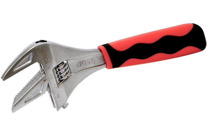 Rolson 200mm 2 in 1 Extra Wide Ad Wrench Rolson 200mm 2 in 1 Extra Wide Ad Wrench