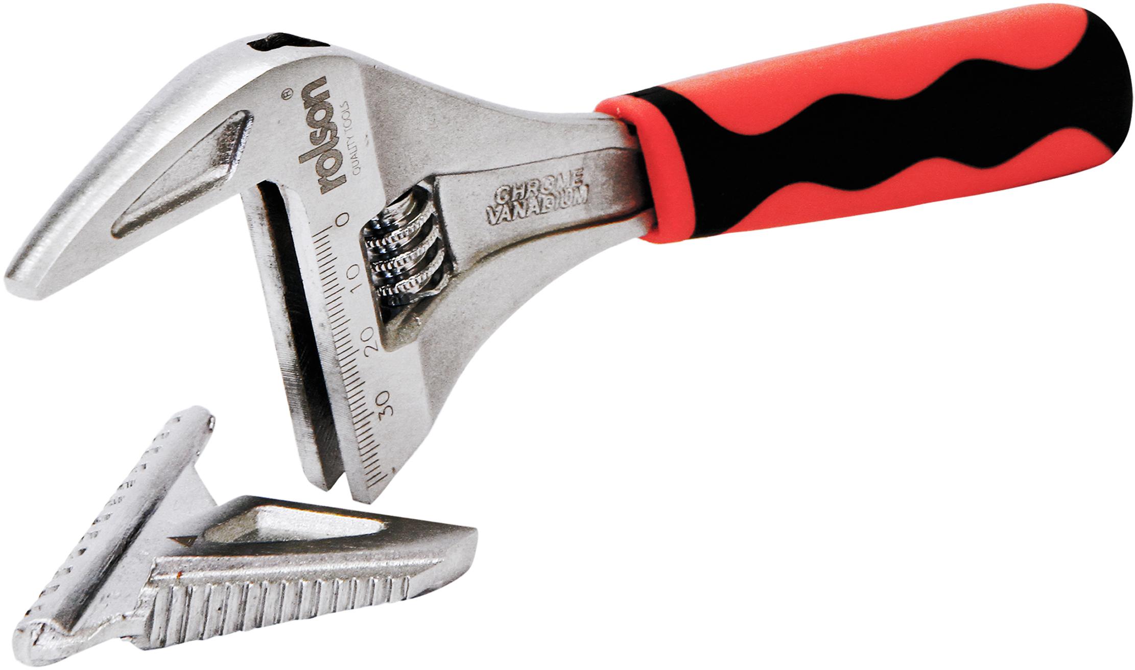 Rolson 200mm 2 in 1 Extra Wide Ad Wrench