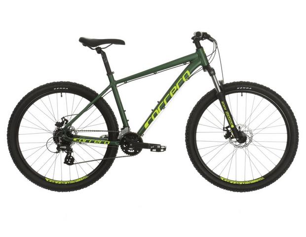 Carrera Vengeance Mens Mountain Bike - Green - XS, S, M, L, XL Frames |  Halfords UK