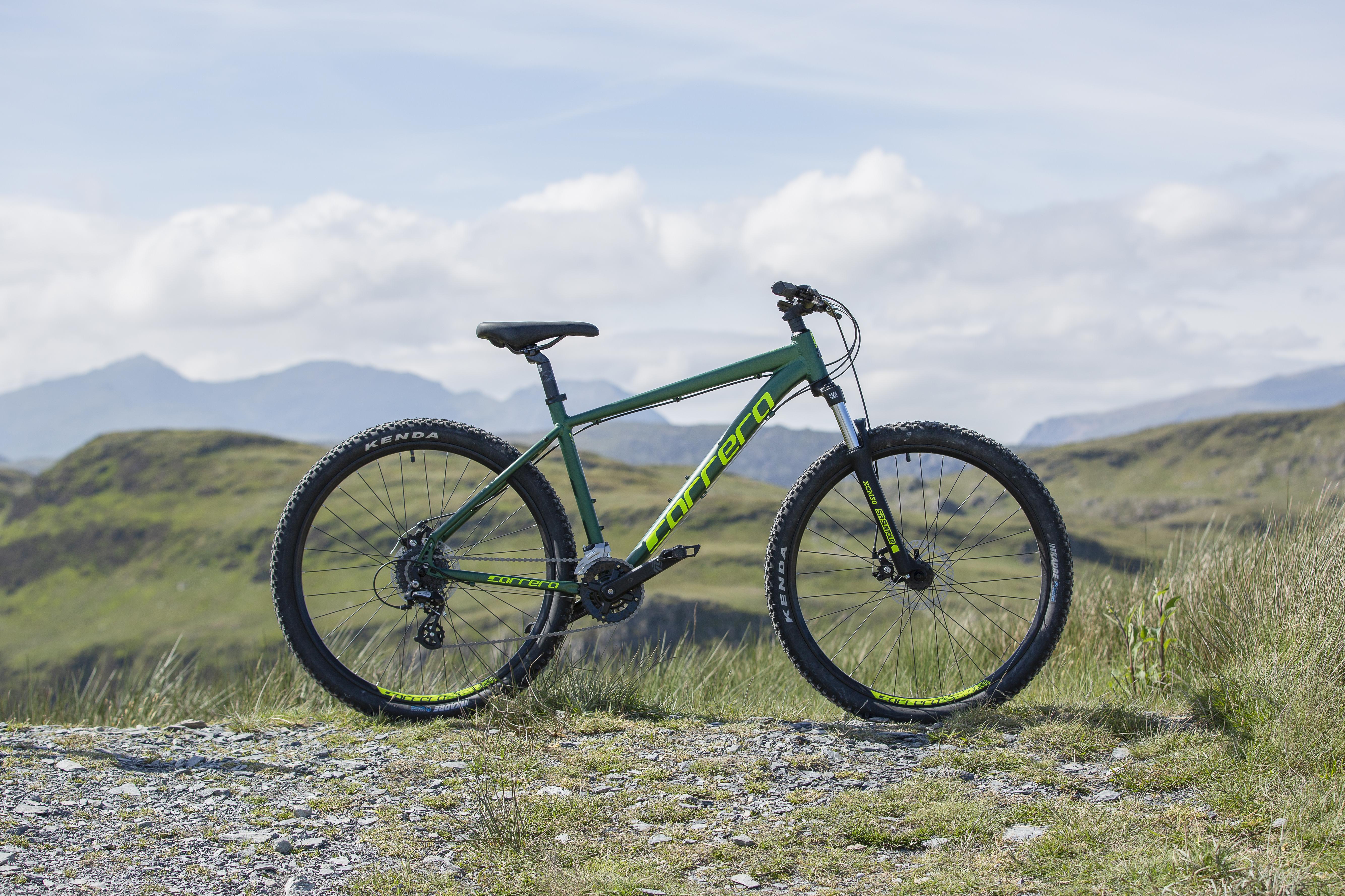 Carrera Vengeance Mens Mountain Bike - Green - XS, S, M, L, XL Frames