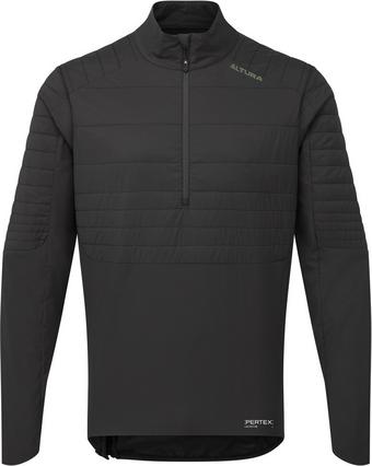 Altura All Roads Men's Packable Insulated 1/2 Zip Jacket Black 3XL