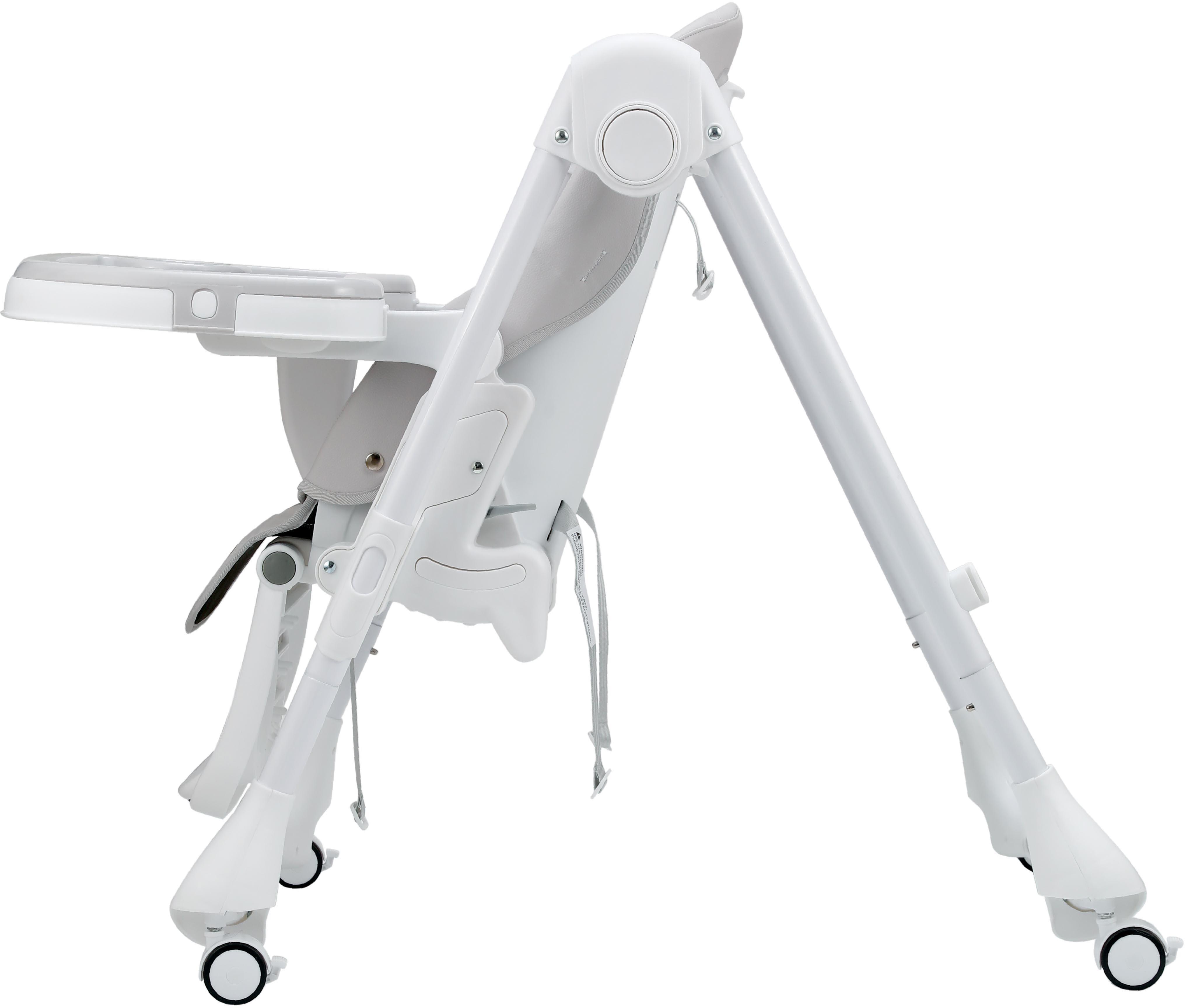 Cozy N Safe Avon Fully Adjustable Highchair -Grey/White
