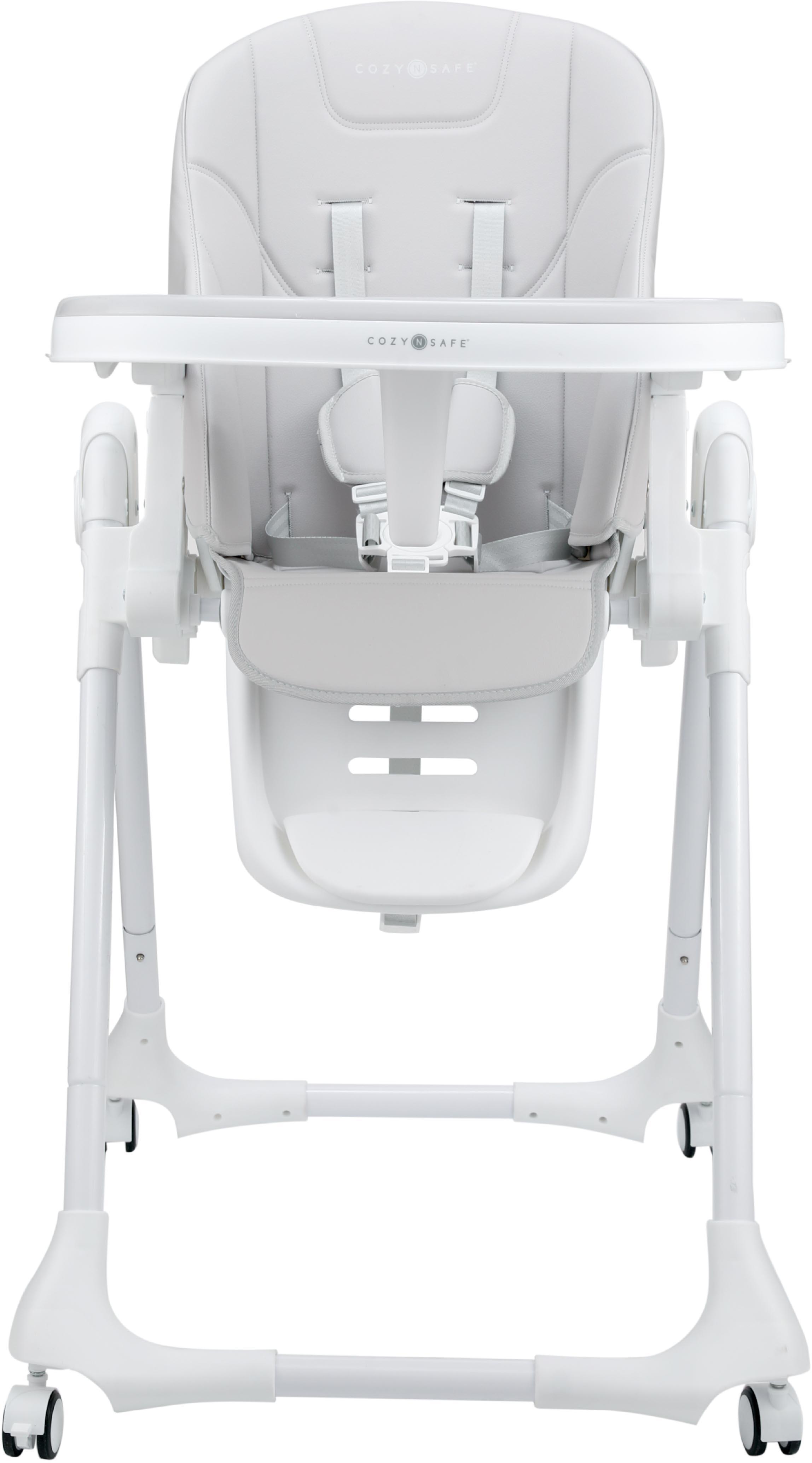 Cozy N Safe Avon Fully Adjustable Highchair -Grey/White