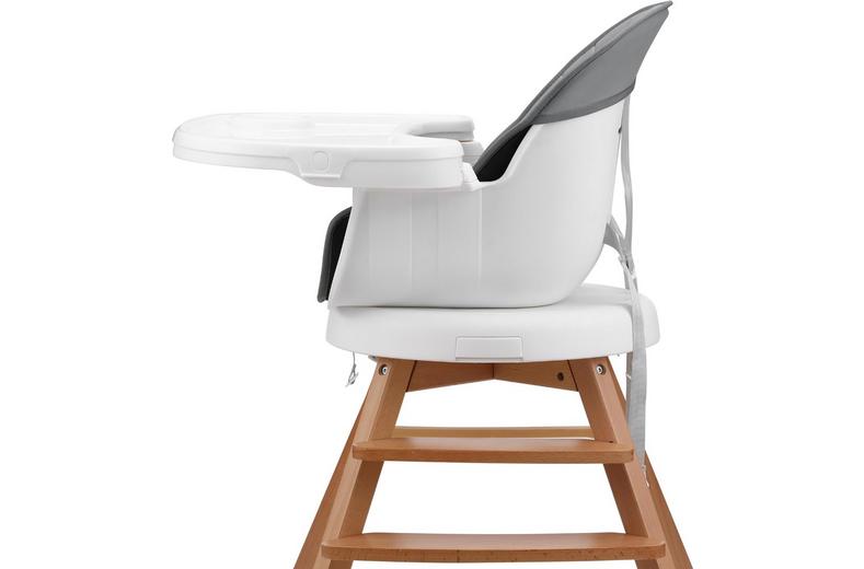 Cozy N Safe Eden 360° High Chair / Chair - Grey/White Cozy N Safe Eden 360° High Chair / Chair - Grey/White
