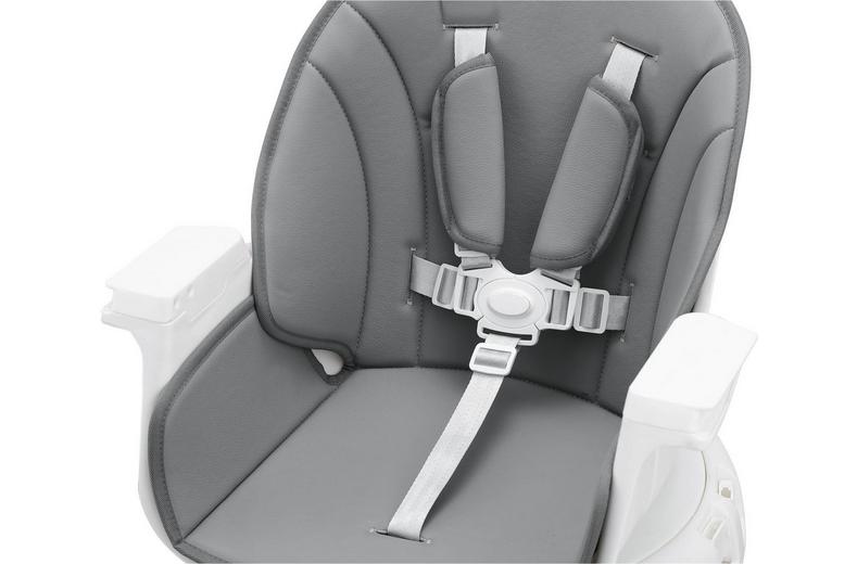 Cozy N Safe Eden 360° High Chair / Chair - Grey/White Cozy N Safe Eden 360° High Chair / Chair - Grey/White