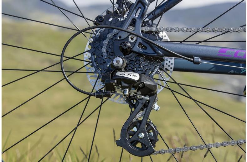 Carrera Vengeance Womens Mountain Bike - Grey - S, M, L Frames Carrera Vengeance Womens Mountain Bike - Grey - S, M, L Frames