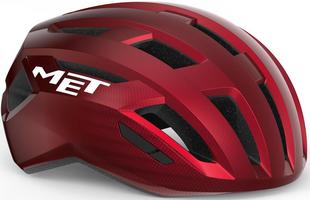 Halfords MET Met Vinci Helmet, Mips, Red Met 52-56 | Extra 8% off for BC Members