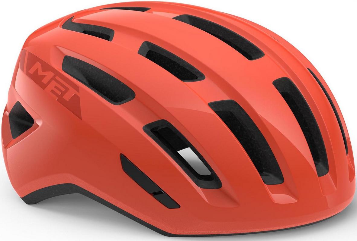 Halfords MET Met Miles Helmet, Coral Gloss, 52-58 | Extra 8% off for BC Members