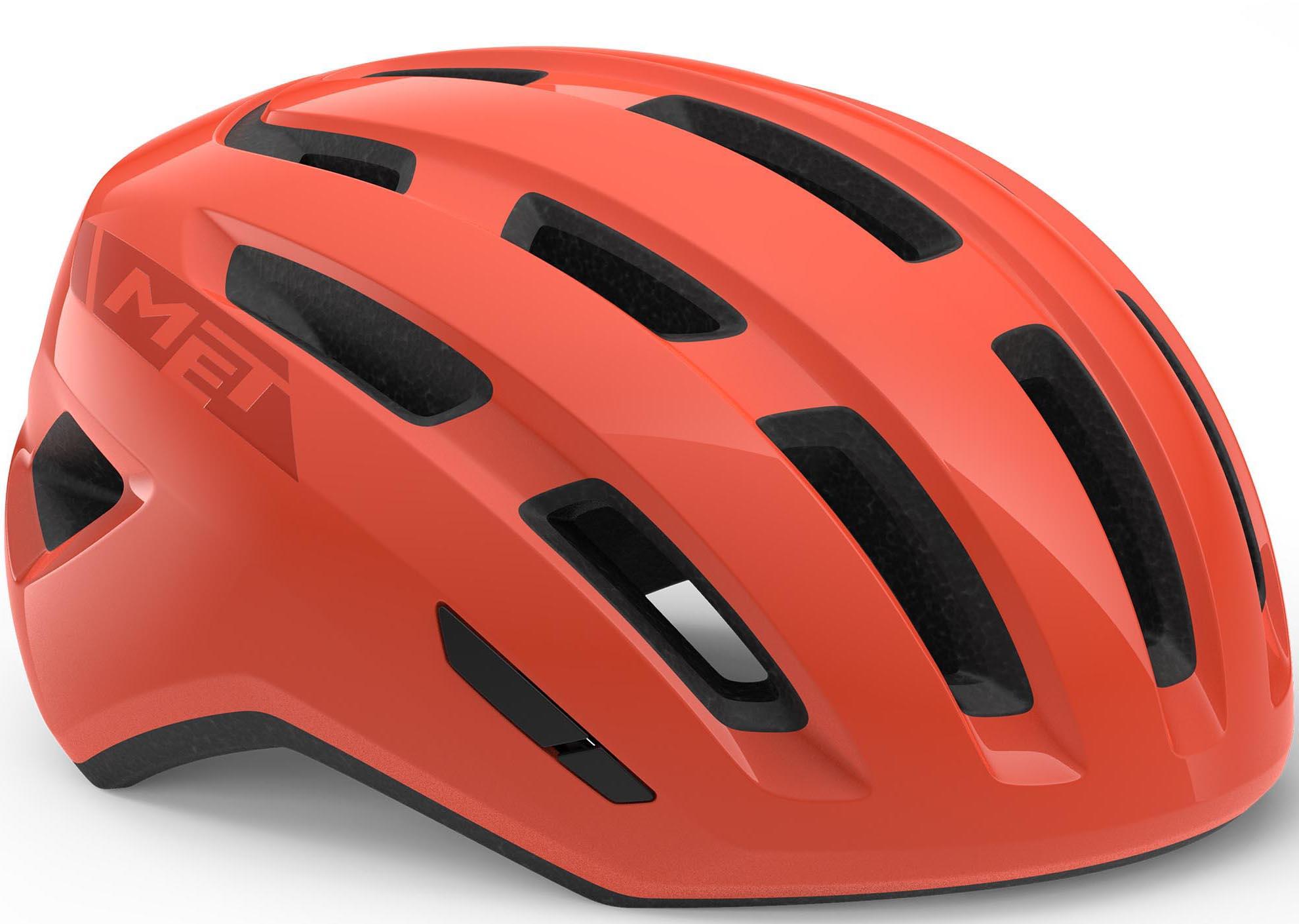 Halfords MET Met Miles Helmet, Mips, Coral Gls, 58-61 | Extra 8% off for BC Members