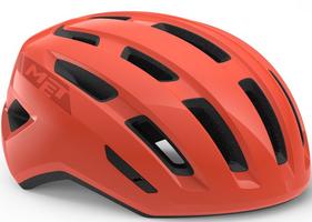 Halfords MET Met Miles Helmet, Mips, Coral Gls, 58-61 | Extra 8% off for BC Members