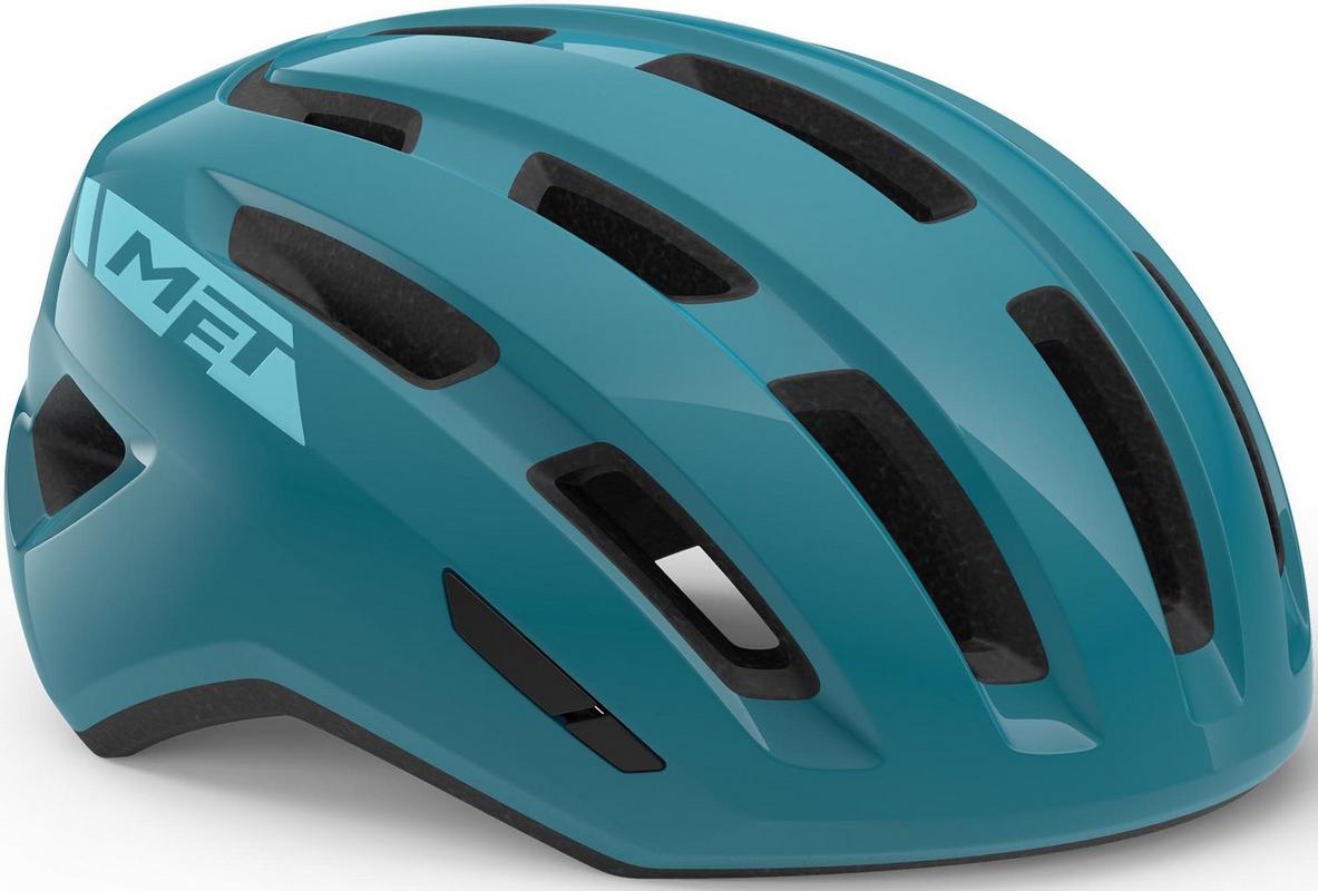 Halfords MET Met Miles Helmet, Mips, Teal Gls, 58-61 | Extra 8% off for BC Members