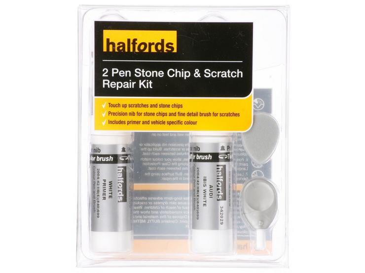 Halfords Audi Ibis White Scratch & Chip Repair Kit