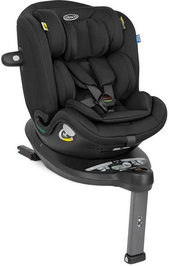 Graco Turn2Me Grow i-Size R129 Rotating ISOFIX Seat - Midnight