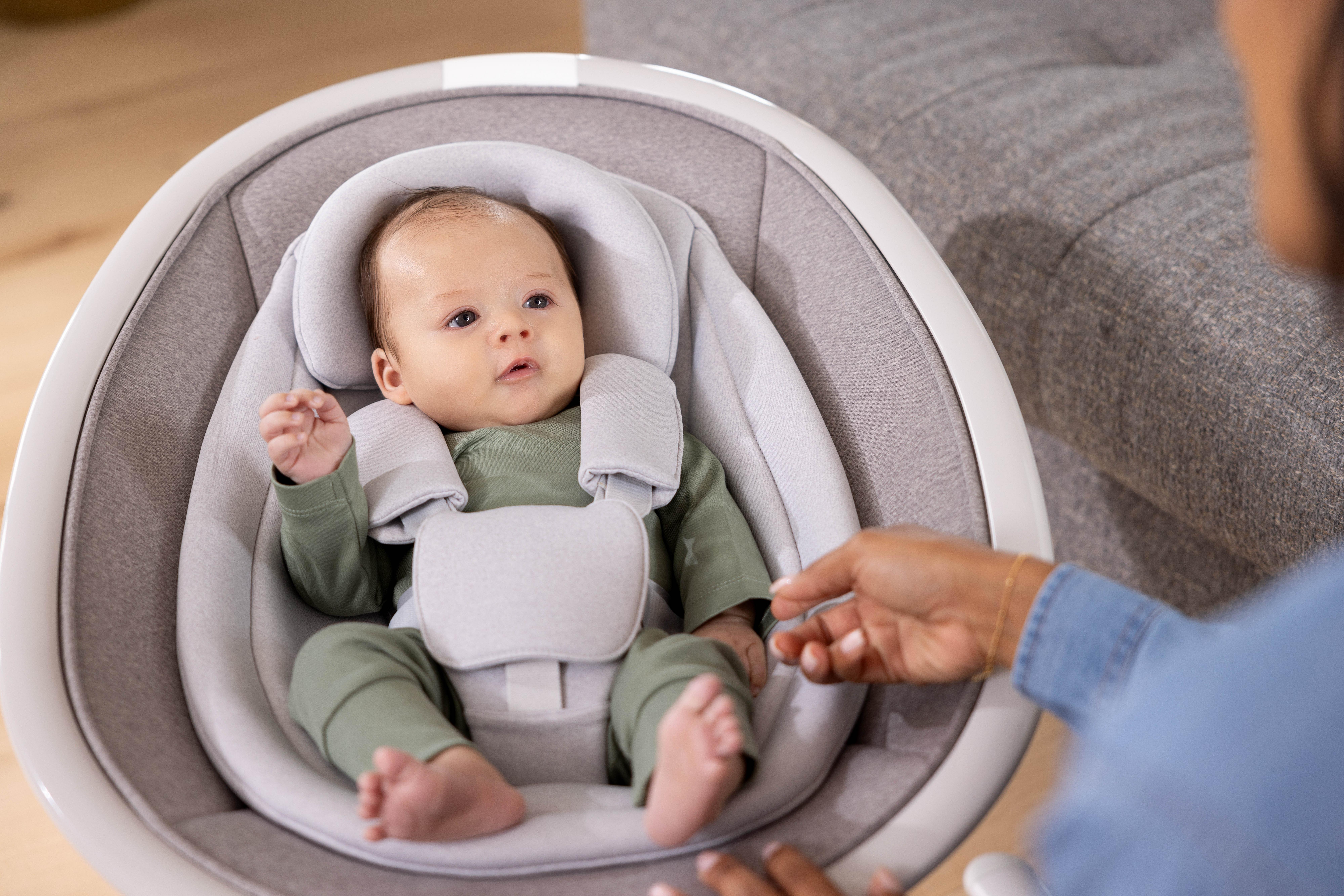 Graco Sway 'n Grow 3-in-1 Bluetooth Soother - Heather