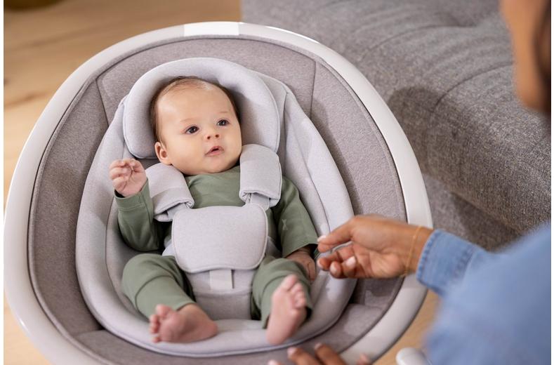 Graco Sway 'n Grow 3-in-1 Bluetooth Soother - Heather Graco Sway 'n Grow 3-in-1 Bluetooth Soother - Heather