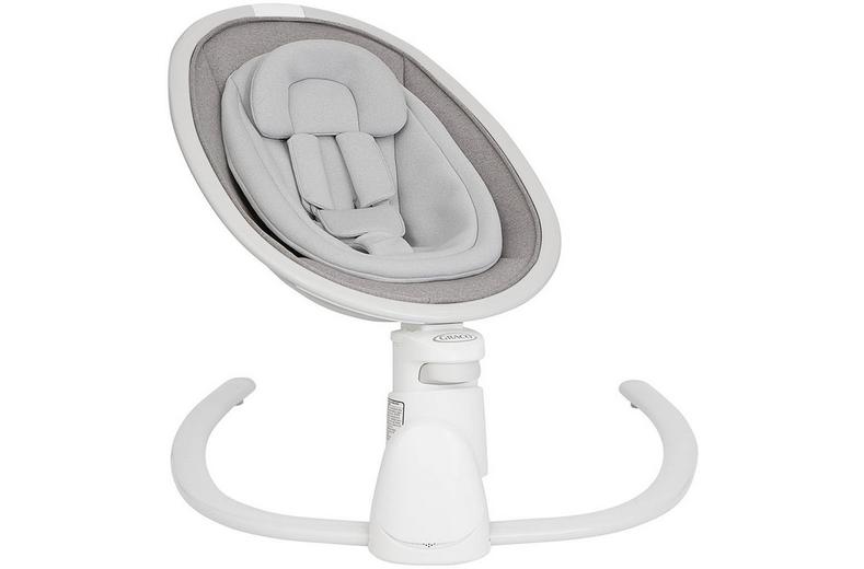 Graco Sway 'n Grow 3-in-1 Bluetooth Soother - Heather Graco Sway 'n Grow 3-in-1 Bluetooth Soother - Heather