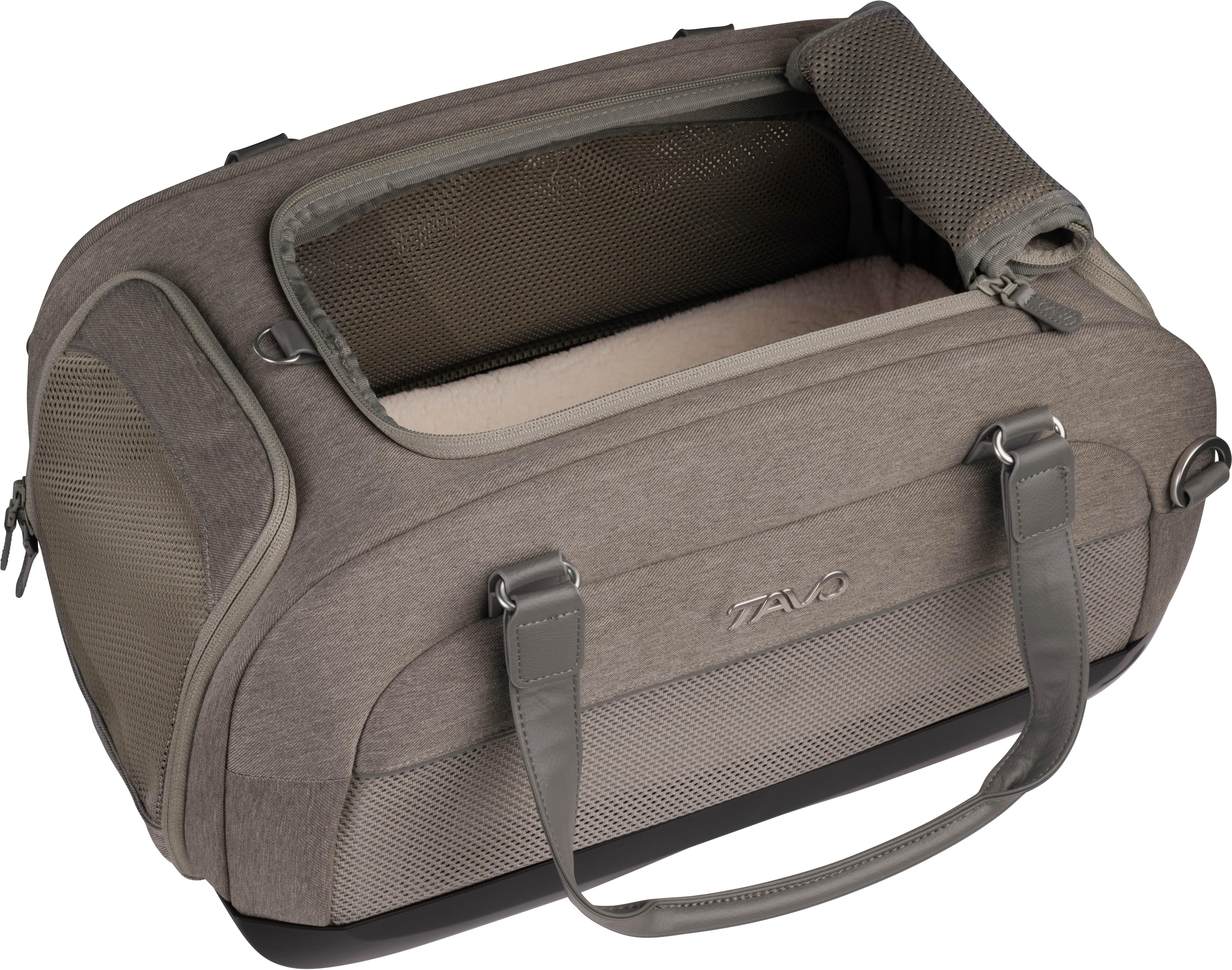 Tavo Dupree Cat & Small Dog Carrier & Car Seat with built in ISOFIX - Merle