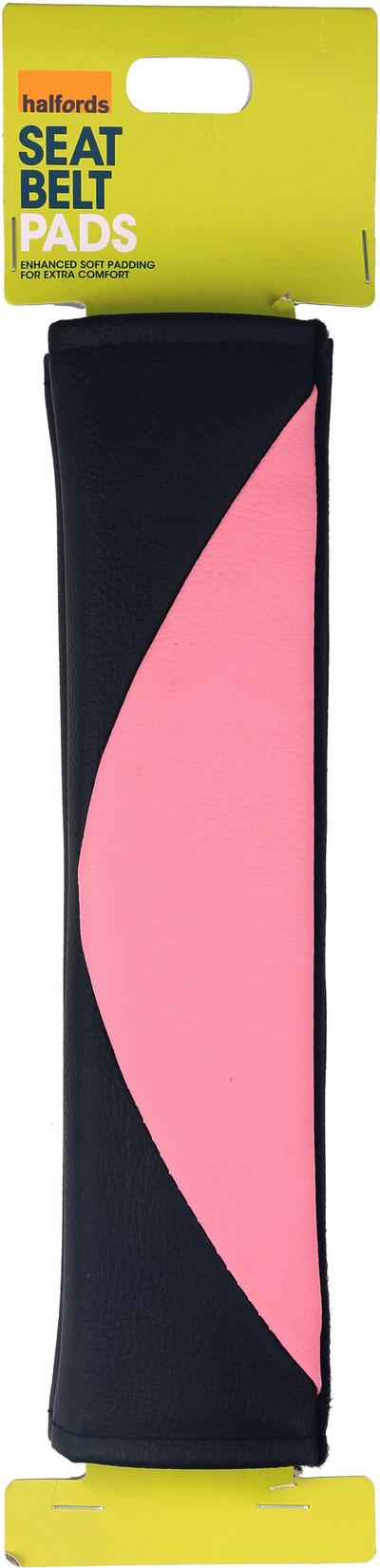 Halfords Pink seat belt pad