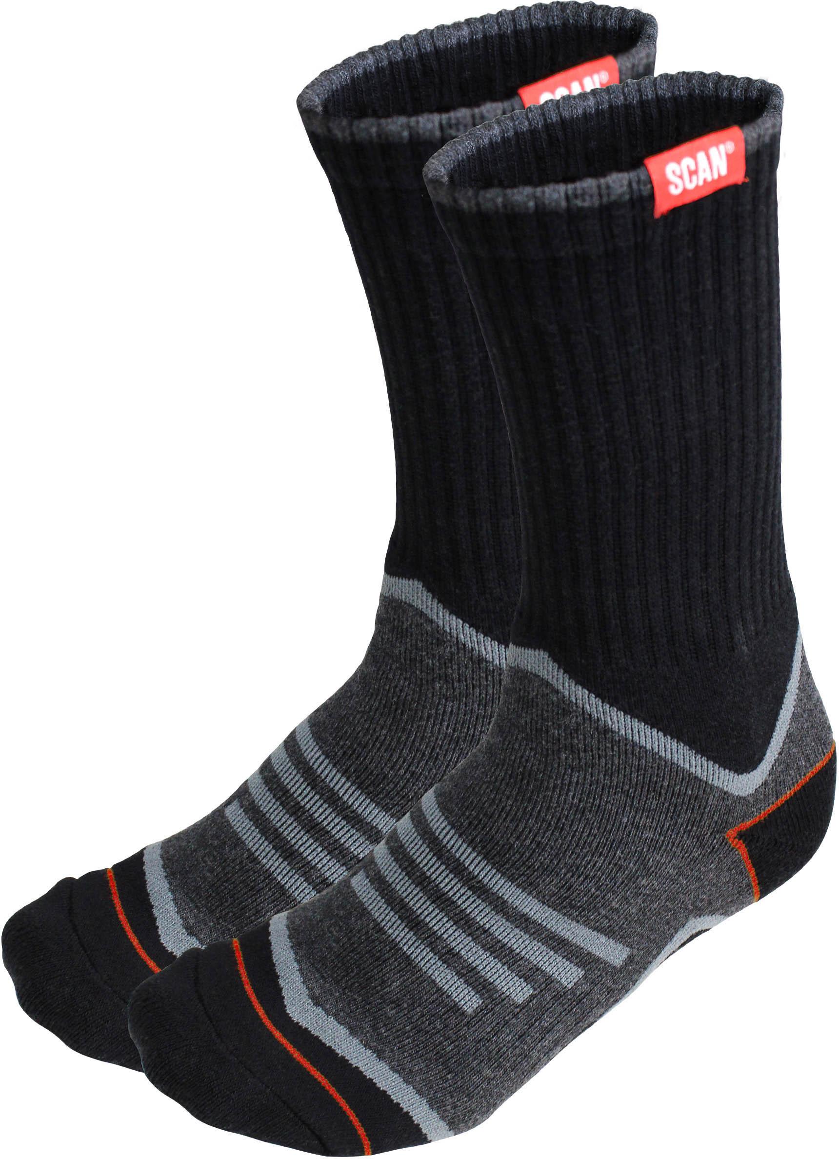 Scan Work Socks - Twin Pack