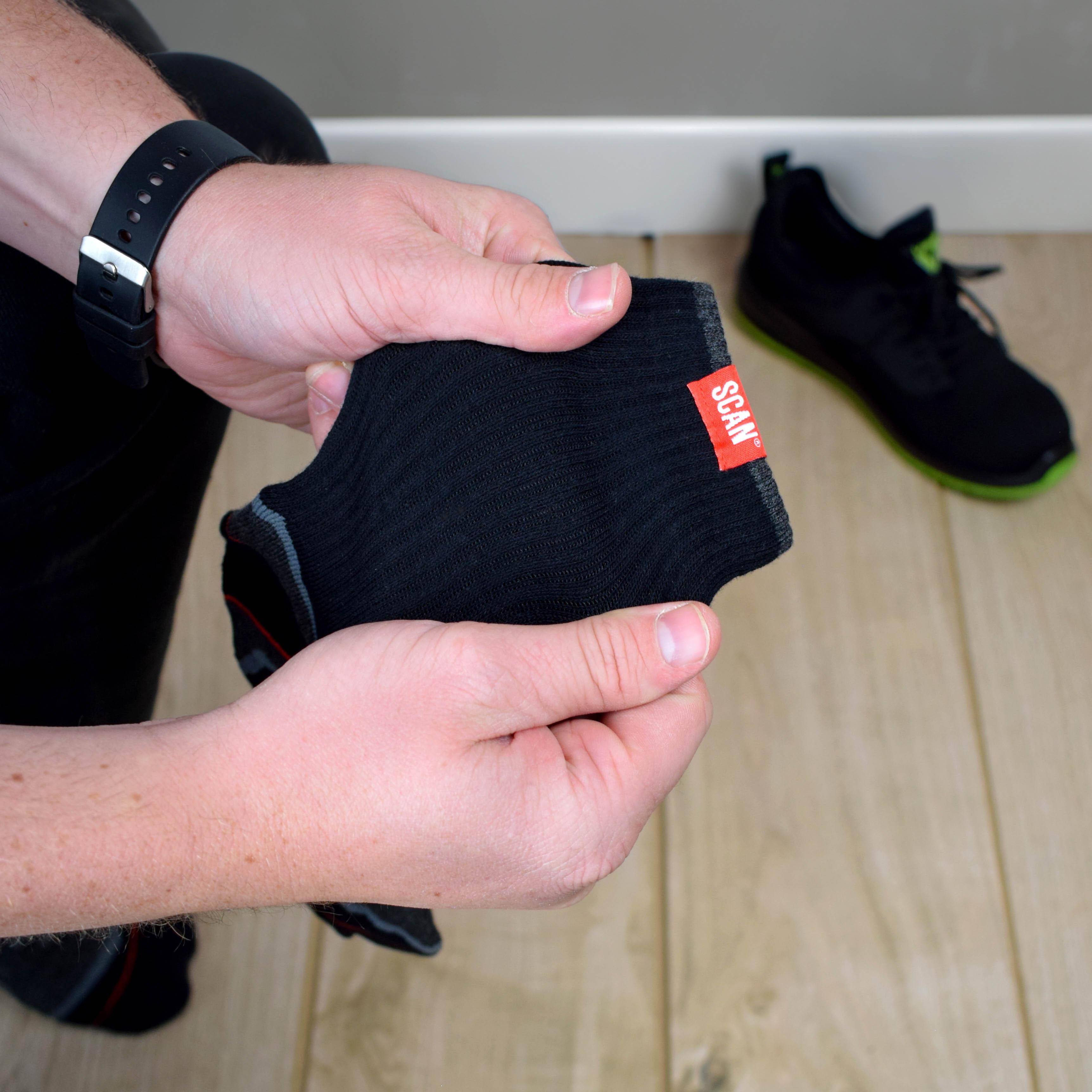 Scan Work Socks - Twin Pack