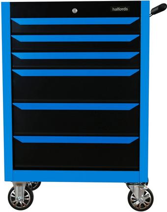 Halfords 27" Neon Blue 6 Drawer Cabinet