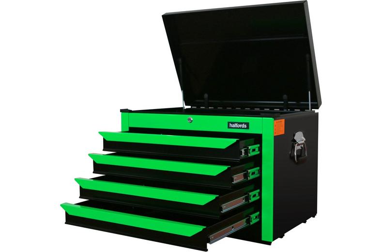 Halfords 27" Neon Green Top chest Halfords 27" Neon Green Top chest