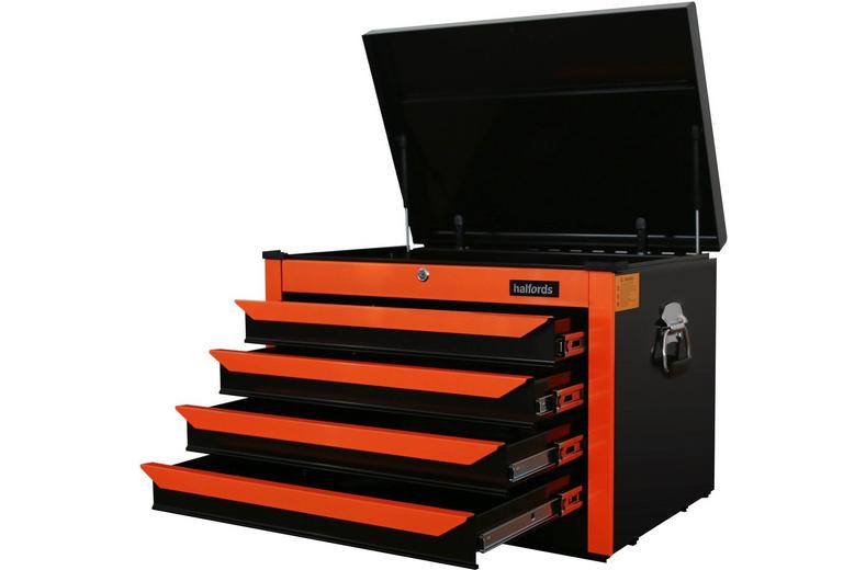 Halfords 27" Neon Orange Top chest Halfords 27" Neon Orange Top chest