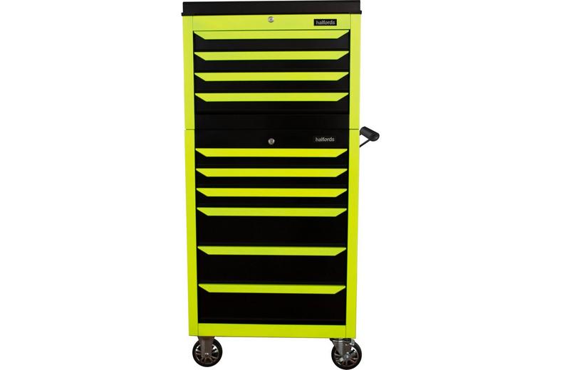 Halfords 27" Neon Yellow Top chest Halfords 27" Neon Yellow Top chest