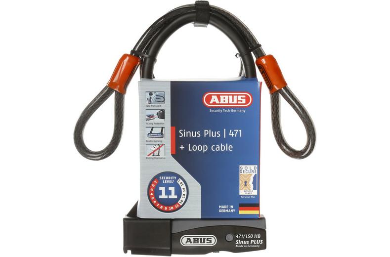 Abus Sinus Plus D-Lock & Cable Set Abus Sinus Plus D-Lock & Cable Set