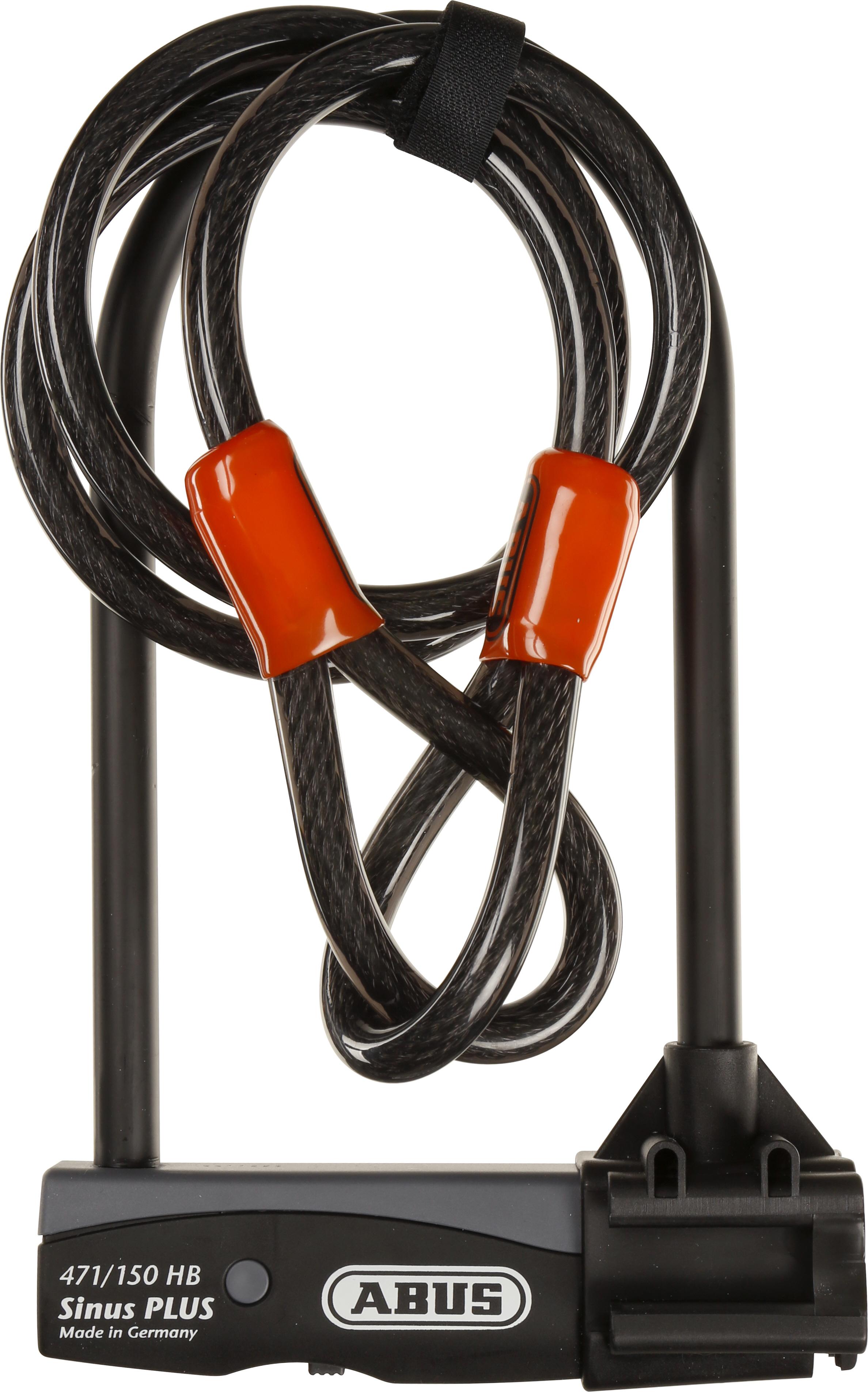 Abus Sinus Plus D-Lock & Cable Set