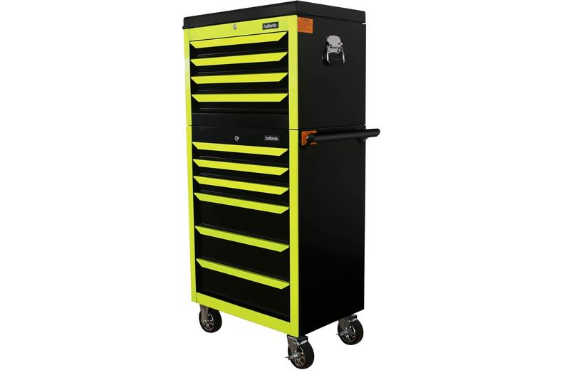 Halfords 27" Neon Yellow 6 Drawer Cabinet Halfords 27" Neon Yellow 6 Drawer Cabinet