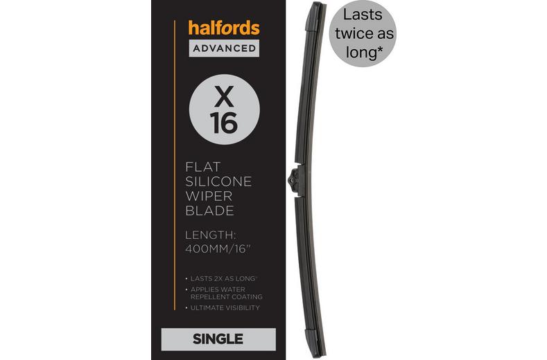Halfords Advanced Silicone Wiper Blade X16" Halfords Advanced Silicone Wiper Blade X16"