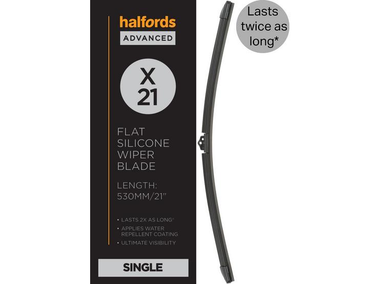 Halfords Advanced Silicone Wiper Blade X21"