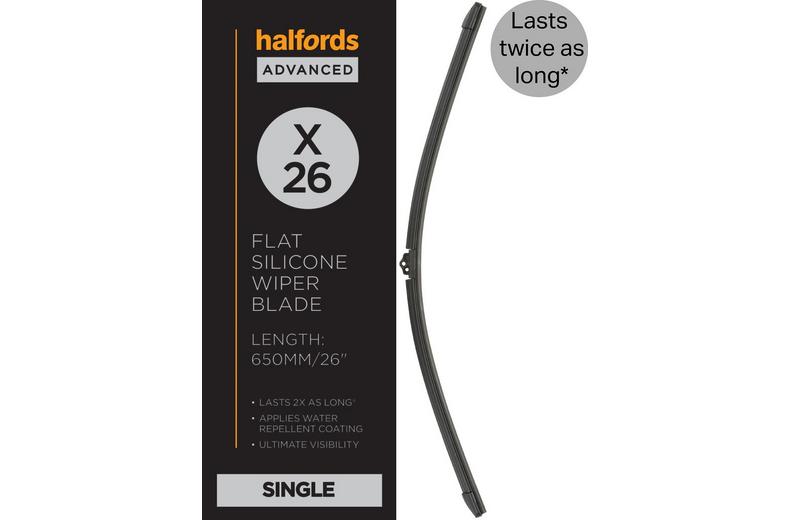 Halfords Advanced Silicone Wiper Blade X26" Halfords Advanced Silicone Wiper Blade X26"
