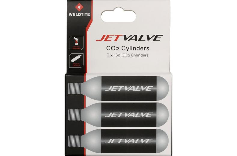JetValve CO2 Cartridges x 3 JetValve CO2 Cartridges x 3