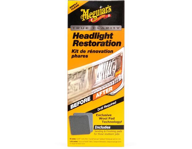 Heavy Duty Headlight Restoration Kit Meguiars