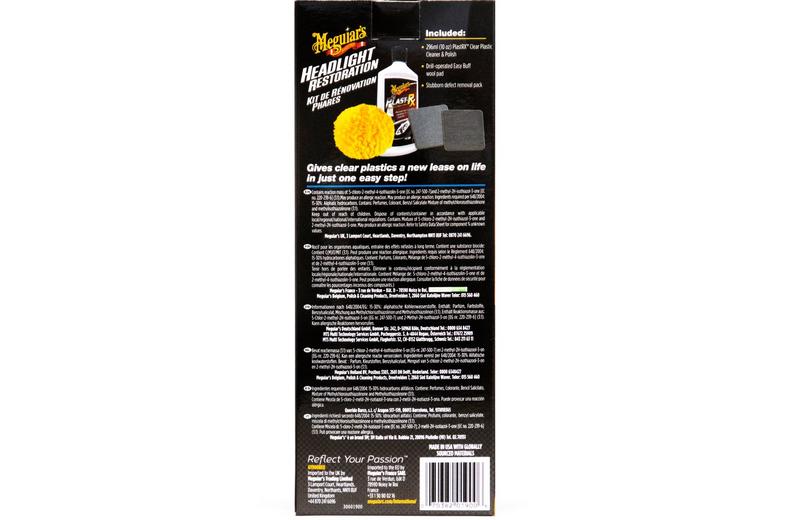 Meguiars One Step Headlight Restoration Kit Meguiars One Step Headlight Restoration Kit