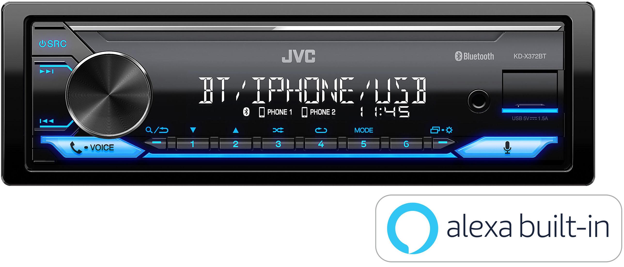 Jvc Kd-X372Bt Car Stereo With Alexa