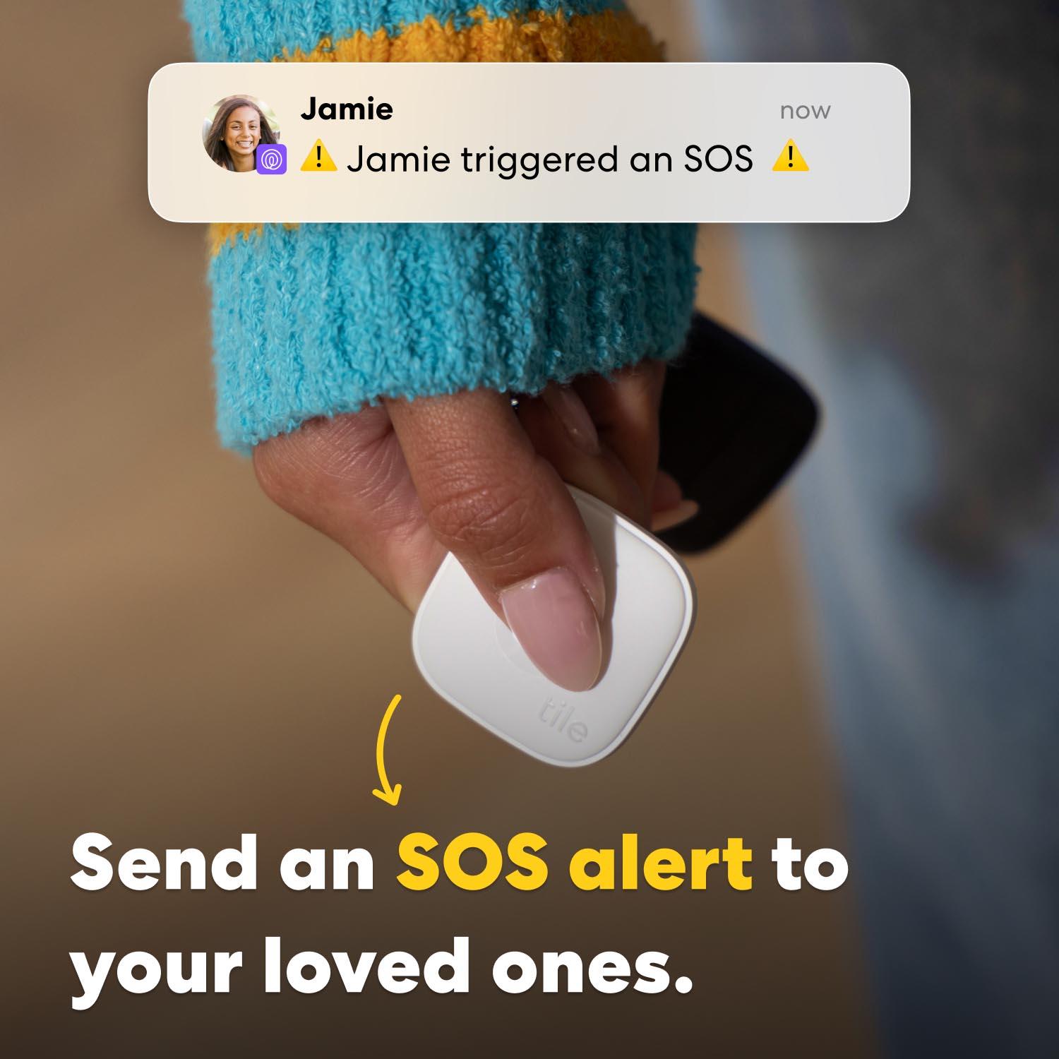 Tile by Life360 Mate (2024) - 1-Pack (Black)