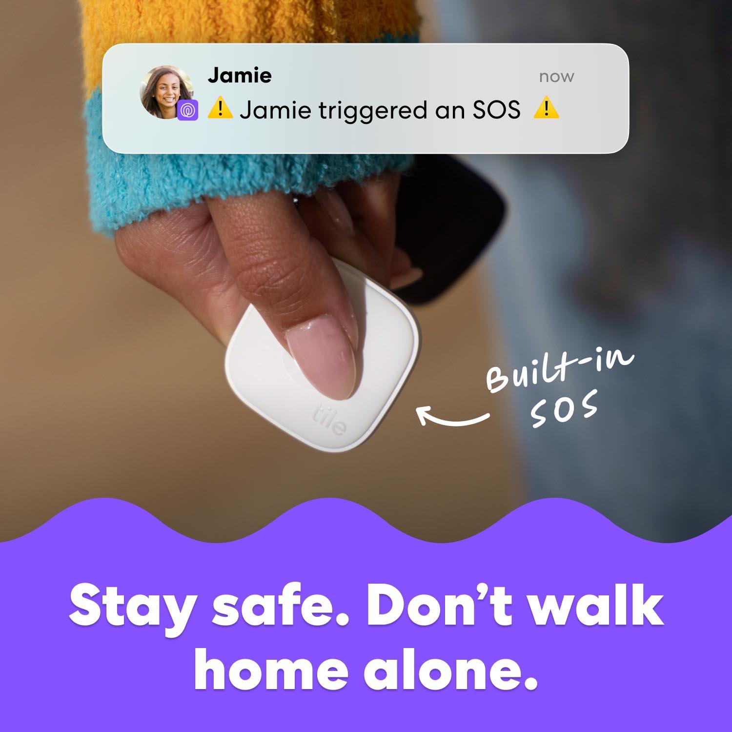 Tile by Life360 Mate (2024) - 1-Pack (Black)