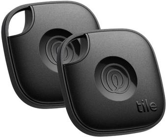 Tile by Life360 Mate (2024) - 2-Pack (Black)