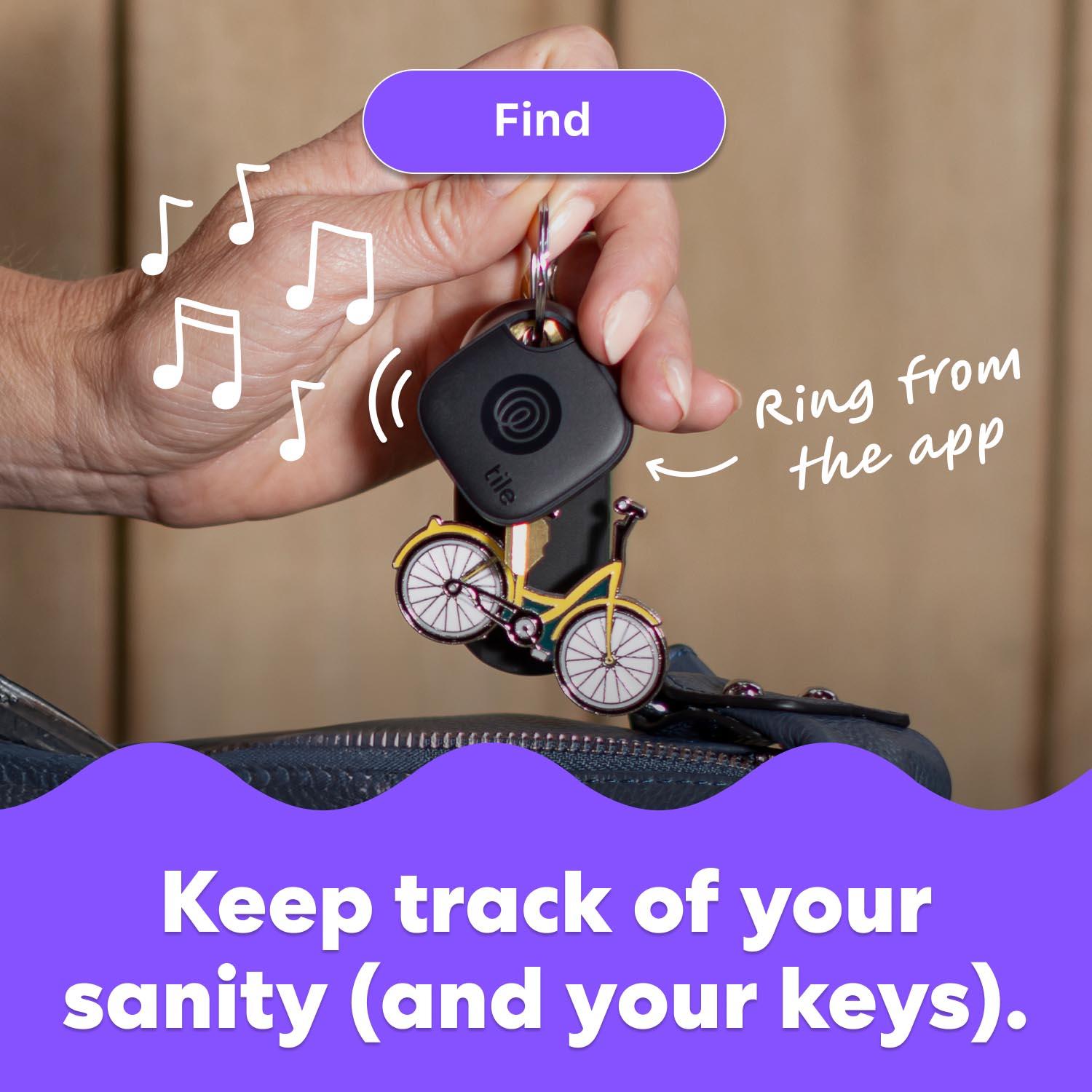 Tile by Life360 Mate (2024) - 2-Pack (Black)