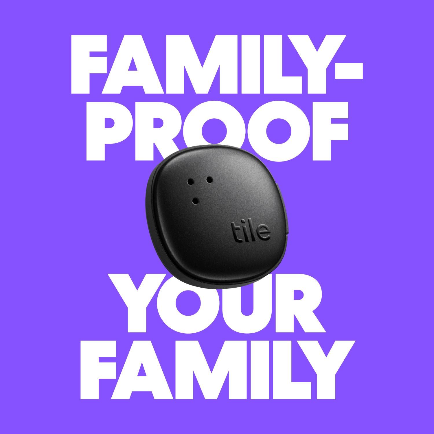 Tile by Life360 Sticker (2024) - 1-Pack (Black)