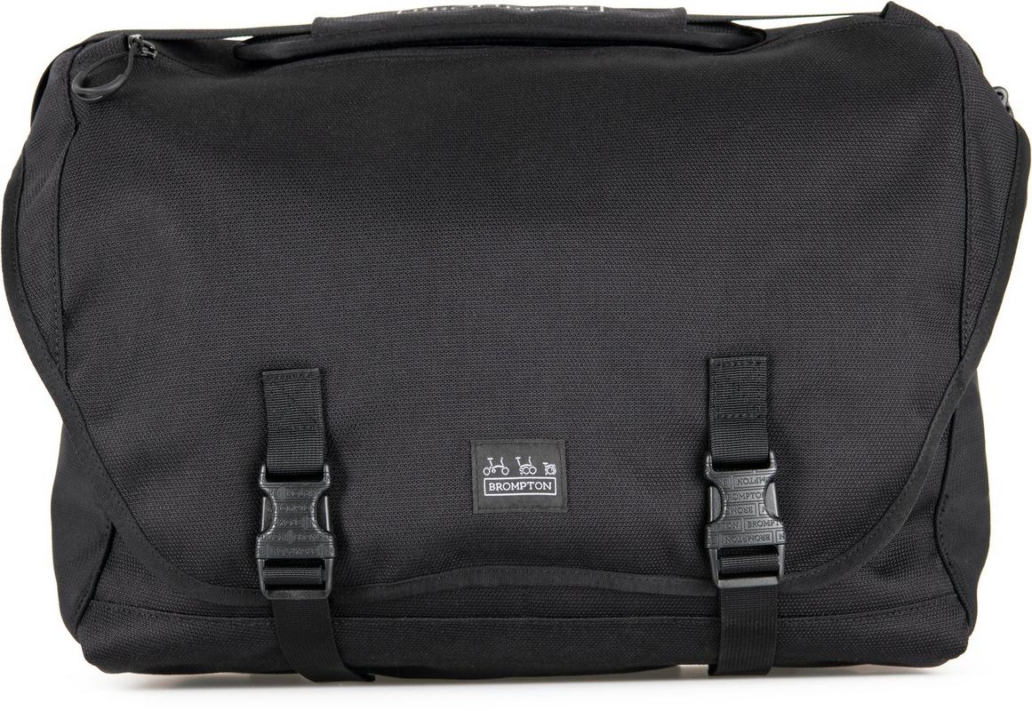 Halfords Brompton Metro Messenger Bag 23 Litres - Black | Extra 8% off for BC Members