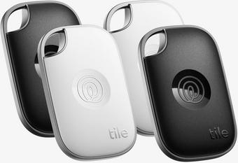 Tile by Life360 Pro (2024) - 4-Pack (Black/White)