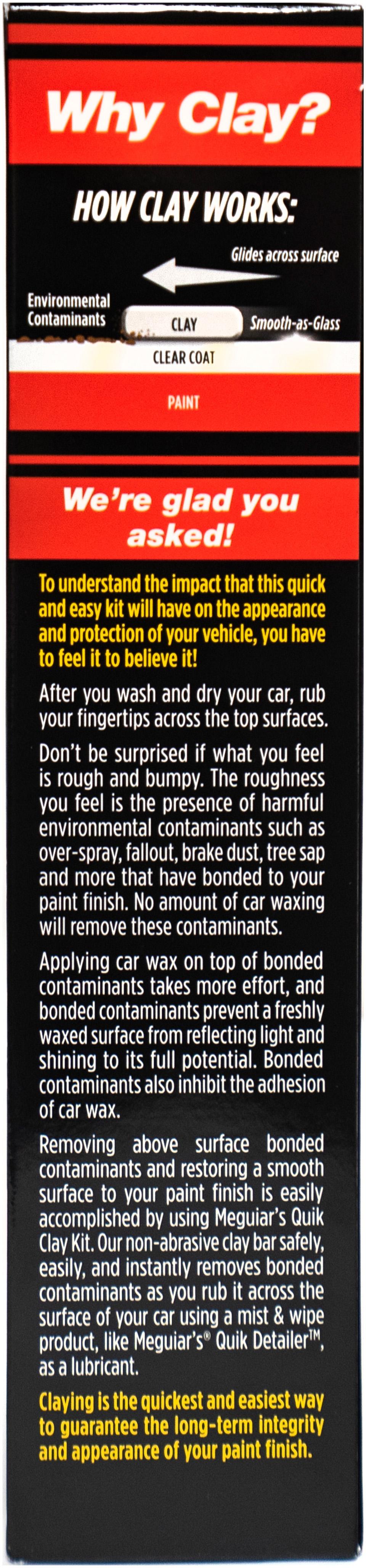 Meguiars Quik Clay Starter Kit